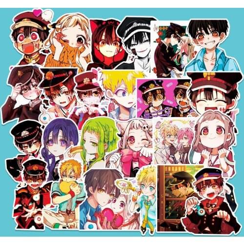 50PCS Janpanese Anime Stickers Hot Sell Stickers for DIY Motorcycles Car Skateboard Bike Suitcases
