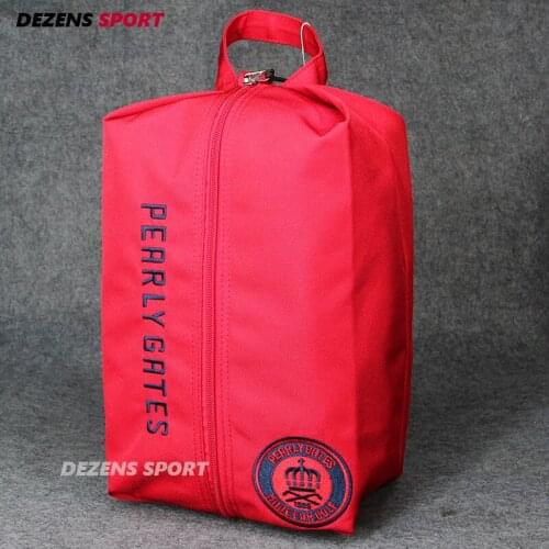 NEW PG Fashion canvas golf shoe bag carrying case