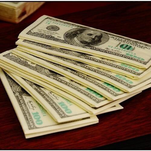10PCS 100$ Dollars Napkin US Dollar Bill Money Paper Towel Party Tricky Gift Disposable Napkins Wedding Party Decoration