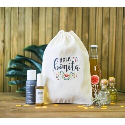 Wedding Welcome Favor Bag personalized Bachelorette hangovers bag hen weekend Drawstring gift bag Recovery Kit heart party bags