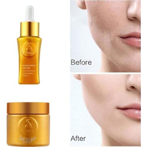 Snake Venon Serum Fine Lines Removal Collagen Tighten Anti Face Aging Skin Essence Serum Care Whitening U1L1