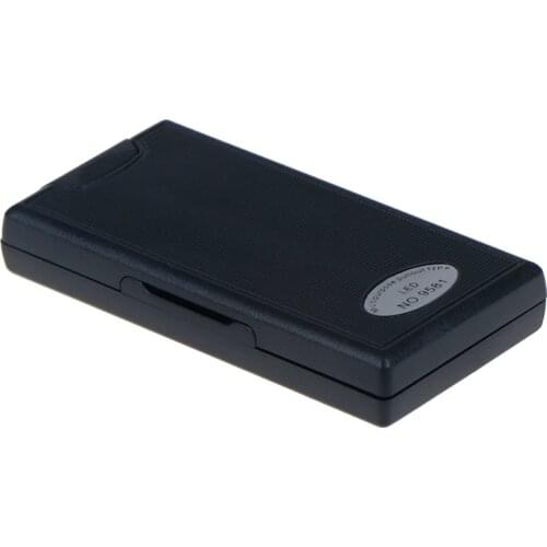 1pc New Mini Magnifying Portable Pullout Illuminated LED Jeweler Eye Loupe Magnifying Glass Magnifier With 3 LED Lights Hot Sale