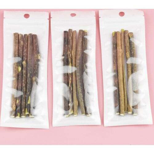 10g Natural Catnip Pet Cat Toy Molar Toothpaste Branch Cleaning Teeth Silvervine Matatabi Cat Snacks Sticks 11x0.5x0.5cm