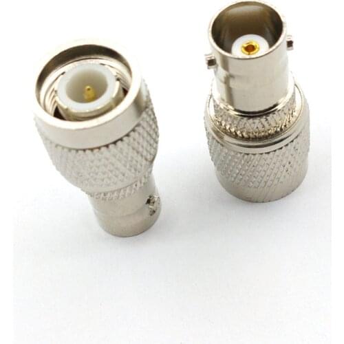 20PCS/40PCS COPPER BNC Female Jack To TNC Male Plug RF Connector Straight