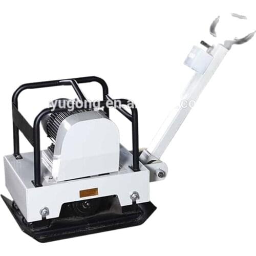 7.5KW Hand Push Type Flat Tamping Vibration Electric Tamping Machine Ground Compactor Vibration Plate CE ISO Certificationd