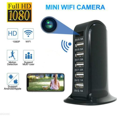USB Adapter Charger Mini WIFI Camera Ultra HD IP camera Wireless Security Camera Baby Cam Monitor Camcorder Smart Home Camera