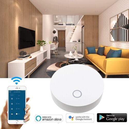Smart home host wireless wired Tuya ZigBee network associated mobile control mobile phone remote control