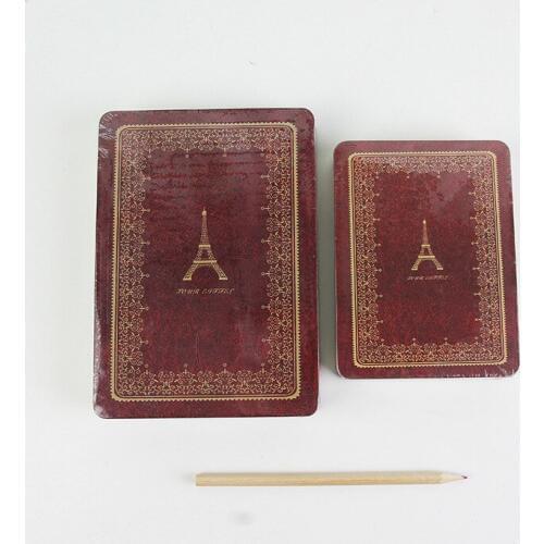 4pcs stationery wholesale iron tower notebook notebook