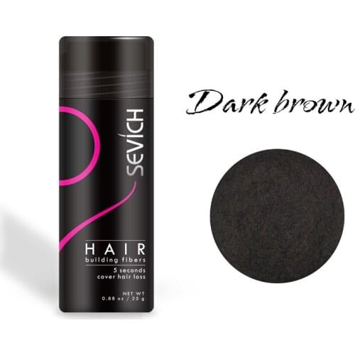 Hair Building Fibers Keratin Thicker Anti Hair Loss Products Concealer Refill Thickening Fiber Hair Powders Growth sevich 25g