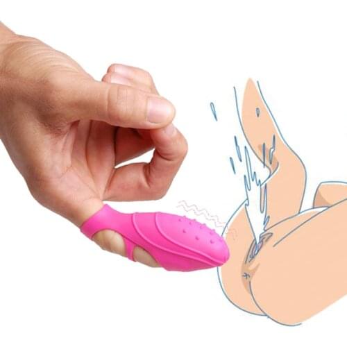 Mini Bullet Finger Cot Vibrator Vaginal Massage Dildo Sex Toys For Women G-Spot Vibrating Clitoris Stimulator Female Masturbator