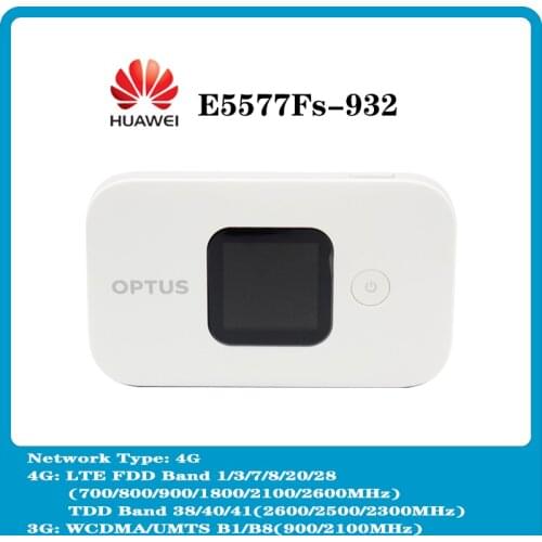 Huawei Mobile WiFi E5577 E5577Fs-932 4G 150Mbps LTE Cat4 Pocket Mifi Hotspot 4G Wireless WiFi router PK E5573 E5372
