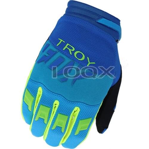 Troy Fox Air Mesh MX ATV Motocross Race Gloves Mountain Cycling Sports Motorbike Motorcycle 360 Moto Racing Gloves