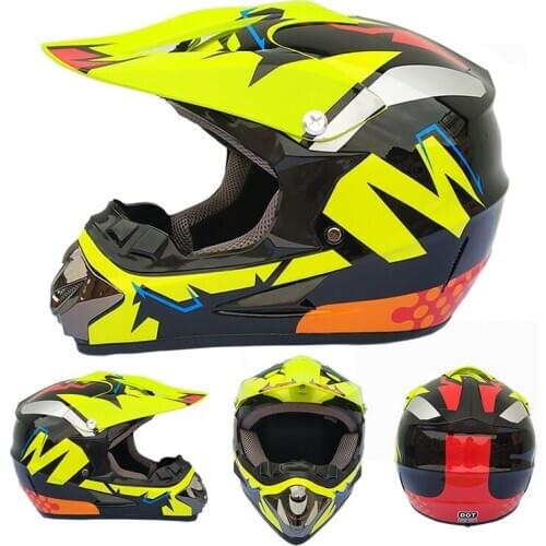 Motorcycle helmet road racing cross country helmet mountain bike full cross country helmet protection helmet