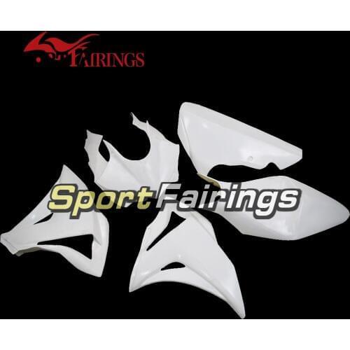 Unpainted Fiberglass Racing Full Fairing Kit For Yamaha YZF R3 R25 2014 15 16 17 2018 Motorcycle Body Kit Naked Fairings r3 r25