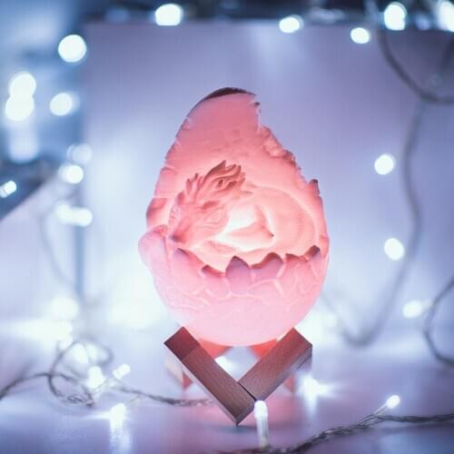 New Arrival Dropship Hot Dragon Egg Night Light As Gift For Night Lamp In Room Light