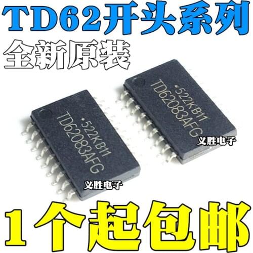 New and original TD62783 TD62083 AFG AF AG SOP18 LED lamp driver drive chip integrated IC chip High voltage motor relay drive ei
