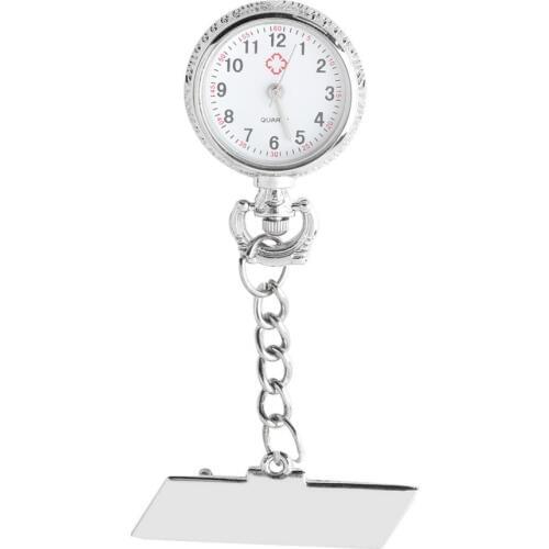 OUTAD Dedicated Stainless Steel Nurse Hospital Watch Pocket Watches Medical Doctor Dial Quartz Chest Table antigo relogio