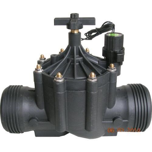Agriculture landscape lawn irrigation plastic solenoid valves