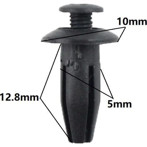 Body trim Plastic Small Screw Push-Type cover Ventilation tube fixed buckle Plastic rivet clip for cars For Jeely