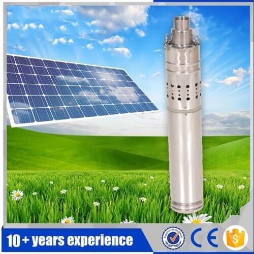 S123T-20 Built-in MPPT inverter deep well solar water pump submersible dc solar water pump 12v 3000L/h mini solar pump pond