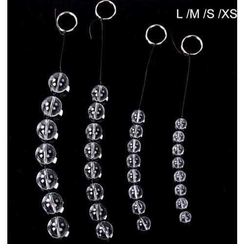 Glass Anal Beads Vaginal Balls Anal Plug Butt Sex Toy Female Sex Products Vagina Kegel Balls for Women Dropshipping