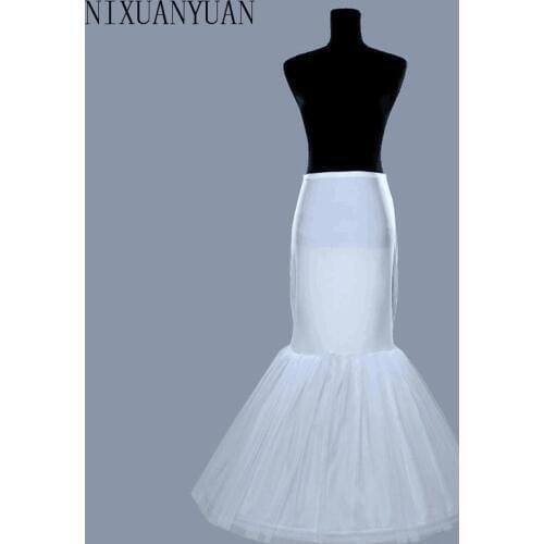 PWV276 Free shipping Wedding Dress Bridal Gown Fishtail Mermaid Petticoat Underskirt
