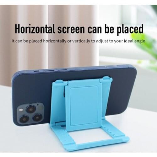 Mini Universal Adjustable Foldable Cell Phone Tablet Desk Stand Holder Smartphone Mobile Phone Bracket For IPad Samsung IPhone