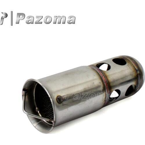 Off-road Motorcycle 51mm Exhaust Muffler Silencer Adjustable DB Killer Universal Sound Noise Eliminator
