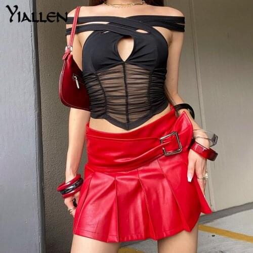 Yiallen Women's Mini Skirts