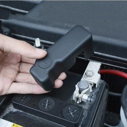 Car Battery Protection Cover ABS Battery Negative Protective Car Cover Cap For Toyota Land Cruiser 200 FJ 200 2008-2016