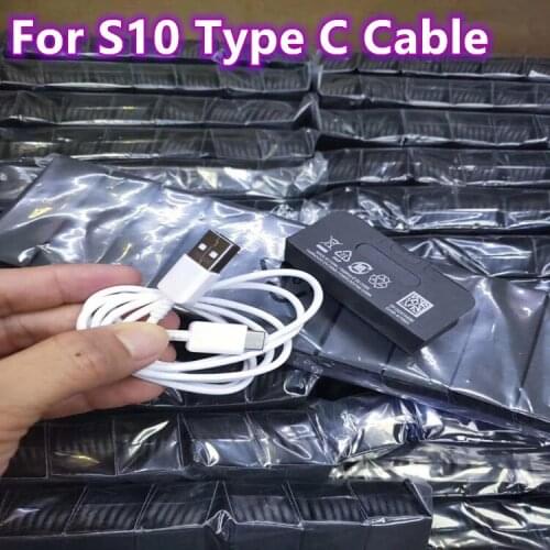 10pcs/lot usb wall adapter Type C Plug Cable for Samsung Galaxy S10 S9 S8 S7 S6 Plus S10e Note 6 7 8 9 10 A50 A60 A70 A80 A40