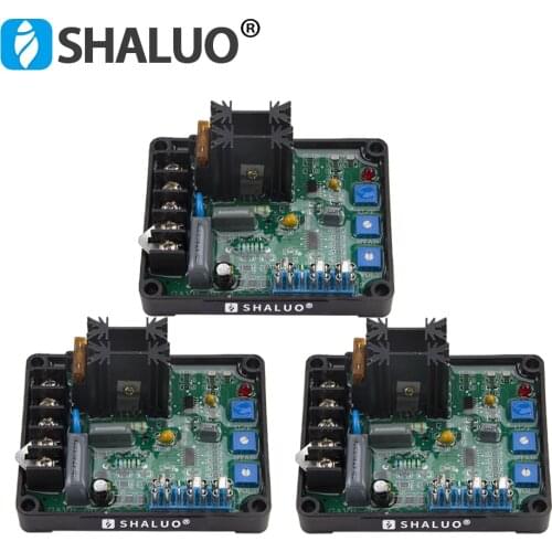 3PCS 5pcs GAVR-8A AVR Brushless Diesel Generator Automatic Voltage Regulator Module Electric Generator Voltage Stabilizer GAVR8A