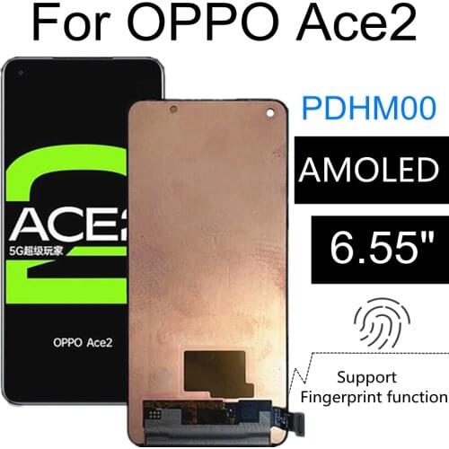 6.55" AMOLED For Oppo Reno ACE2 Ace 2 PDHM00 LCD Touch Screen Digitizer Assembly LCD Replacement