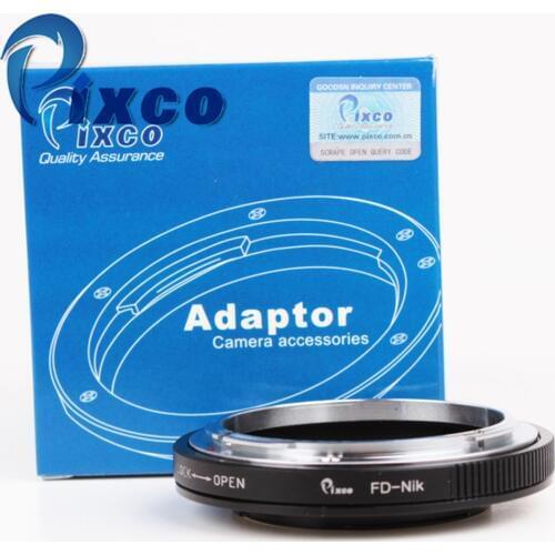 Pixco Macro Lens Adapter Suit For Canon FD Mount to Nikon Camera D7200 D810A D5500 D750 D810 D4S D3300 Df D5300 D610