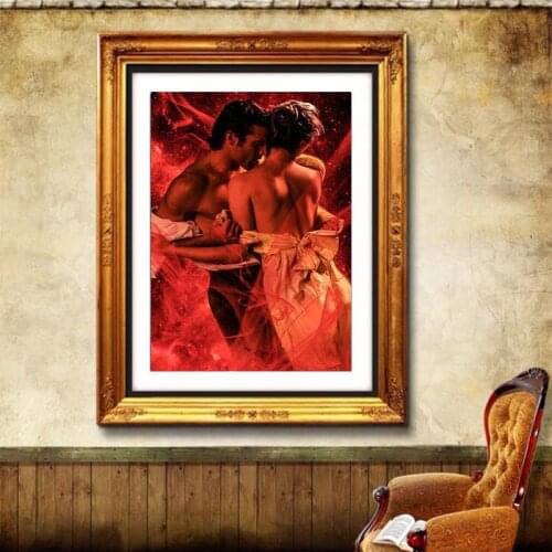 Diamond Embroidery Diy Diamond Painting Cross Stitch Kits Diamond Mosaic Men and women Full Square Diamond Embroidery RS137