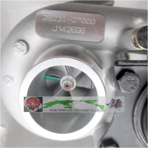 Free Ship Turbo TD02 28231-27000 49173-02412 49173-02410 For Hyundai Elantra Trajet Tucson Santa Fe Fo KIA Carens D4EA 2.0L CRDi