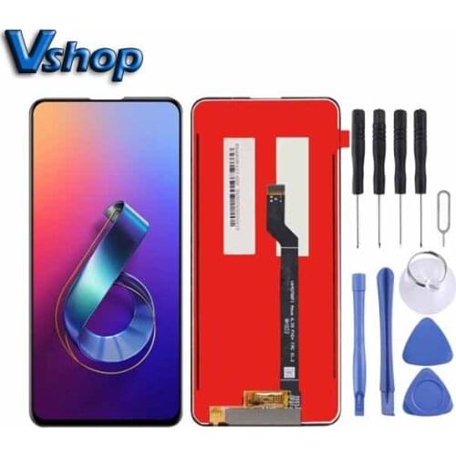 For ASUS Zenfone 6 (2019) LCD Screen and Digitizer Full Assembly for ASUS ZS630KL LCD Screen Replacement Parts