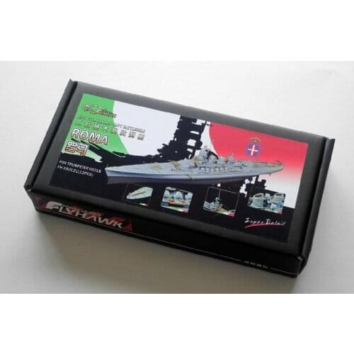 Flyhawk FH350121 1/350 Italian Battleship RN Roma Detail Set (for Trumpeter) - Upgrade Detail Set