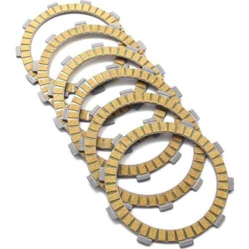 Motorcycle Steel Plate Disc Clutch Friction Plates For Yamaha XT225 Serow All models XT225WE OEM:5MP-16321-00 High Quality parts