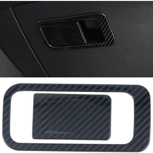 LHD! Car Accessories for VW Volkswagen Golf 8 MK8 2020 2021 Stainless Steel Interior Glove Box Handle Cover Trim 1 Piece