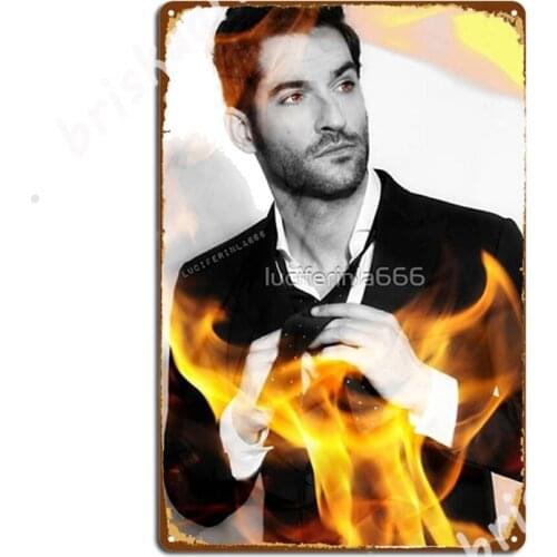 Lucifer Metal Signs Club Cinema Classic Wall Decor Tin sign Posters