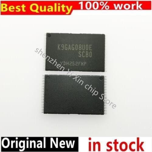 5piece)100% New K9GAG08UOE-SCBO K9GAG08UOE SCBO K9GAG08UOE SCB0 K9GAG08U0E SCB0 tsop-48 Chipset