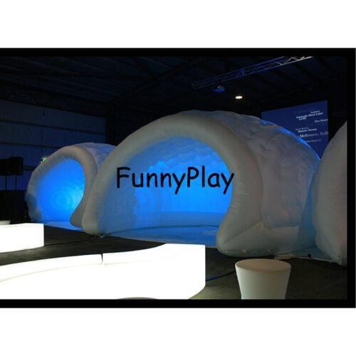 Inflatable luna dome tent,inflatable luna house bar tent, inflatables igloo dome luna inflatables pob structure tents