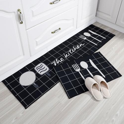 New Hot Sale Home Entrance Doormat Non-Slip Kitchen Mat Living Room Balcony Corridor Decoration Floor Mats Shoe Cabinet Floormat