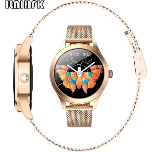 Fashion Smart Watch Women KW10 IP68 waterproof Multi-sports modes Pedometer Heart Rate smartwatch Fitness Bracelet for Lady Gift