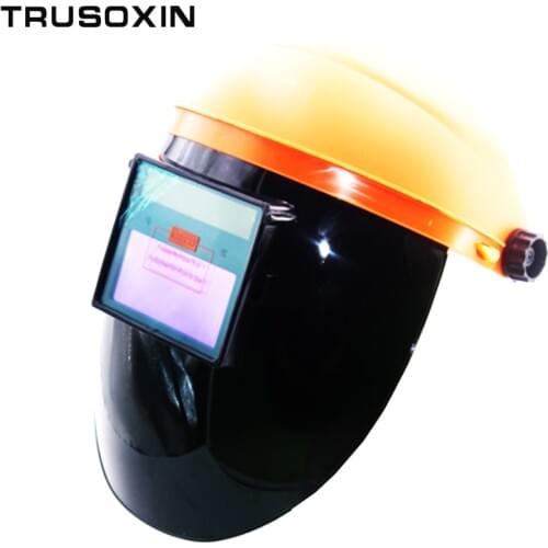 Solar Auto Darkening MMA ARC Electric Welding Mask/Helmets/Welder Cap/Eyes Glasses for Welding Machine Plasma Cutter