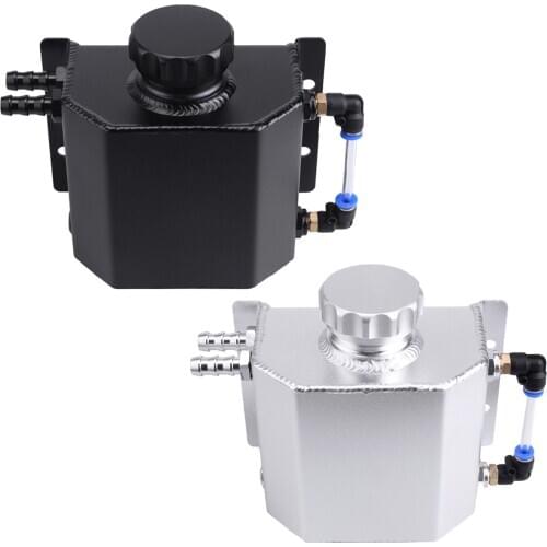 1L Coolant Tank General-purpose Container For Car Universal Oil Can Breather Overflow Water Bottle Reservoir