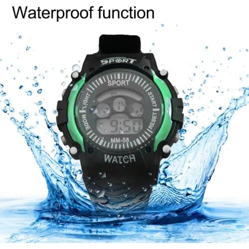 Waterproof Childrens Watches Digital LED Quartz Alarm Date Sport Watch Kids Clock Wristwatch bracelet enfant relojes niños 30