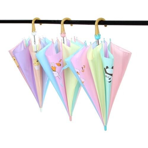 Umbrella boys and girls children long handle childrens umbrella logo Princess umbrella kindergarten childrens umbrella