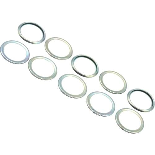 10pcs Oil Drain Plug Crush Washer Gaskets for Subaru Impreza Legacy Forester 1985-2018 11126AA000 Automobile Accessories